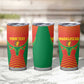 Afro Basketball Custom Madagascar Tumbler Cup Come On Angel Manzano - African Pride