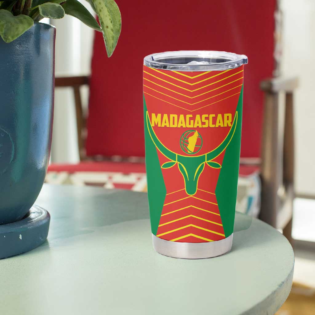 Afro Basketball Custom Madagascar Tumbler Cup Come On Angel Manzano - African Pride