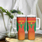 Afro Basketball Custom Madagascar Tumbler With Handle Come On Angel Manzano - African Pride