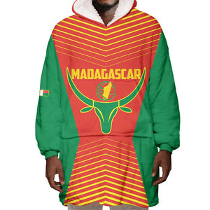 Afro Basketball Custom Madagascar Wearable Blanket Hoodie Come On Angel Manzano - African Pride