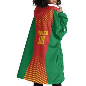 Afro Basketball Custom Madagascar Wearable Blanket Hoodie Come On Angel Manzano - African Pride