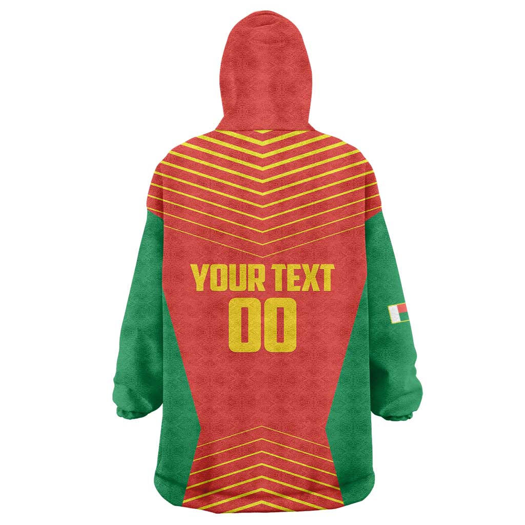 Afro Basketball Custom Madagascar Wearable Blanket Hoodie Come On Angel Manzano - African Pride