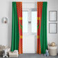 Afro Basketball Custom Madagascar Window Curtain Come On Angel Manzano - African Pride