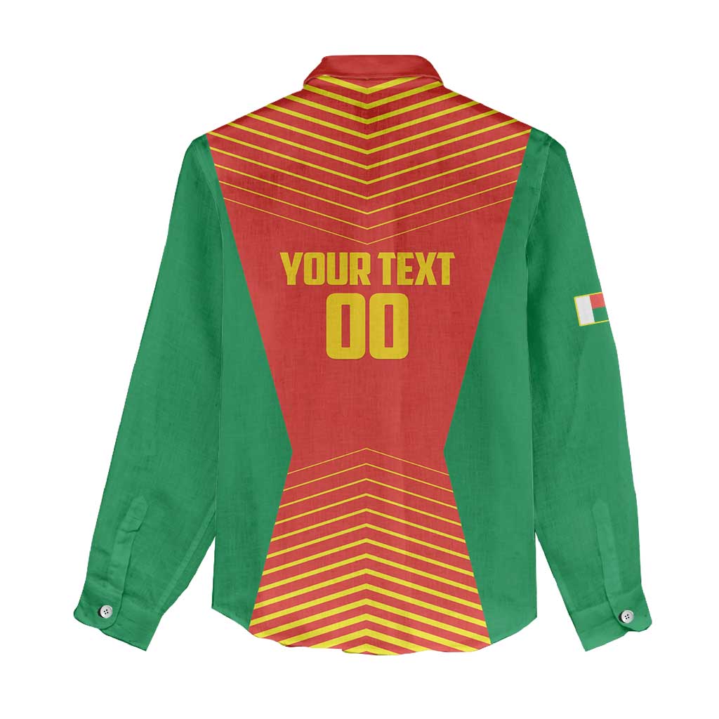 Afro Basketball Custom Madagascar Women Casual Shirt Come On Angel Manzano - African Pride