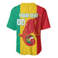 Afro Basketball Custom Guinea Baseball Jersey Syli Nationale African Pattern - African Pride