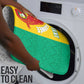 Guinea Basketball Custom Bathroom Set Syli Nationale African Pattern