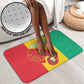 Guinea Basketball Custom Bathroom Set Syli Nationale African Pattern