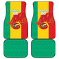 Afro Basketball Custom Guinea Car Mats Syli Nationale African Pattern - African Pride