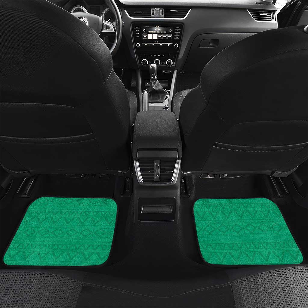 Afro Basketball Custom Guinea Car Mats Syli Nationale African Pattern - African Pride