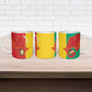 Guinea Basketball Custom Ceramic Mug Syli Nationale African Pattern