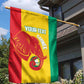 Afro Basketball Custom Guinea Garden Flag Syli Nationale African Pattern - African Pride