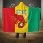Afro Basketball Custom Guinea Hooded Blanket Syli Nationale African Pattern - African Pride