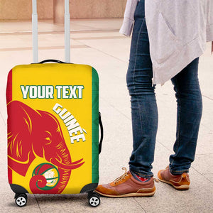 Afro Basketball Custom Guinea Luggage Cover Syli Nationale African Pattern - African Pride