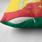 Guinea Basketball Custom Pillow Cover Syli Nationale African Pattern