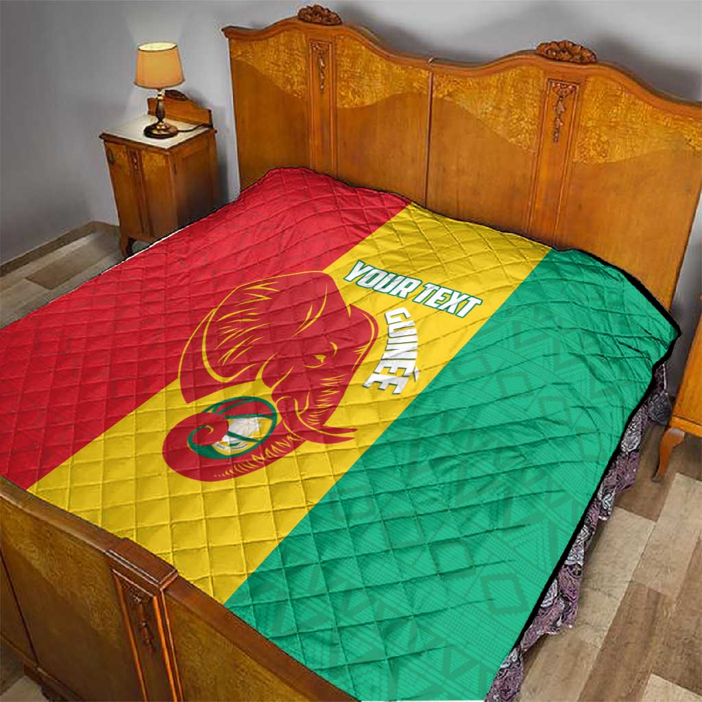 Afro Basketball Custom Guinea Quilt Syli Nationale African Pattern - African Pride