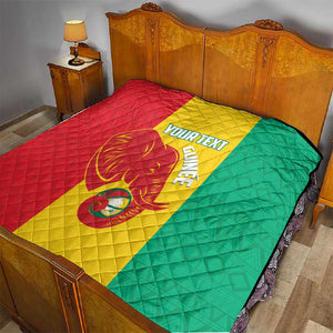 Afro Basketball Custom Guinea Quilt Syli Nationale African Pattern - African Pride