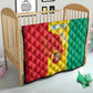 Afro Basketball Custom Guinea Quilt Syli Nationale African Pattern - African Pride