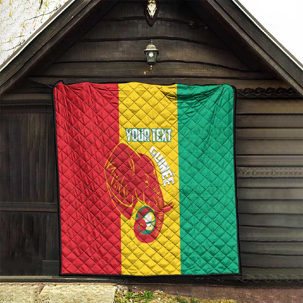 Afro Basketball Custom Guinea Quilt Syli Nationale African Pattern - African Pride
