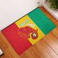 Afro Basketball Custom Guinea Rubber Doormat Syli Nationale African Pattern - African Pride