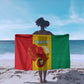 Afro Basketball Custom Guinea Sarong Syli Nationale African Pattern - African Pride