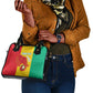Afro Basketball Custom Guinea Shoulder Handbag Syli Nationale African Pattern - African Pride