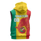 Afro Basketball Custom Guinea Sleeveless Hoodie Syli Nationale African Pattern - African Pride