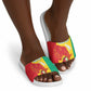 Guinea Basketball Custom Slide Sandals Syli Nationale African Pattern