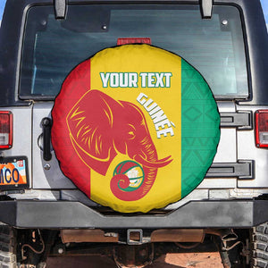 Afro Basketball Custom Guinea Spare Tire Cover Syli Nationale African Pattern - African Pride