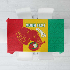 Afro Basketball Custom Guinea Tablecloth Syli Nationale African Pattern - African Pride