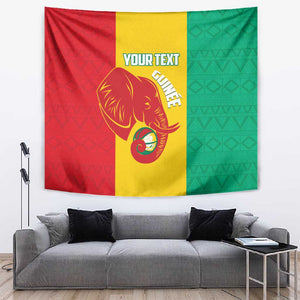 Afro Basketball Custom Guinea Tapestry Syli Nationale African Pattern - African Pride