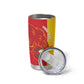 Afro Basketball Custom Guinea Tumbler Cup Syli Nationale African Pattern - African Pride