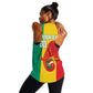 Afro Basketball Custom Guinea Women Racerback Tank Syli Nationale African Pattern - African Pride