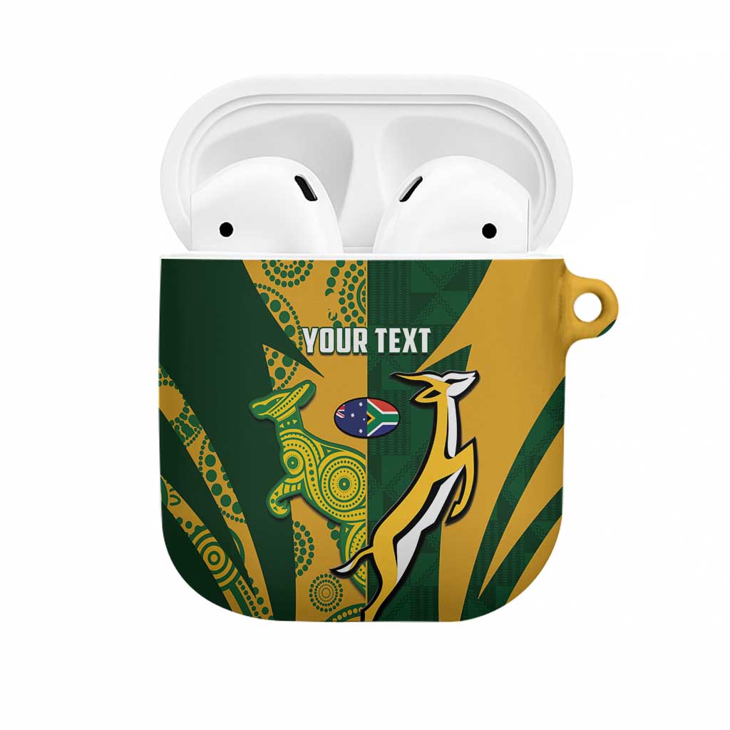 South Africa Australia Rugby Custom AirPods Case Springboks Wallabies ...