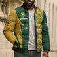 South Africa Australia Rugby Custom Bomber Puffer Jacket Springboks Wallabies Together