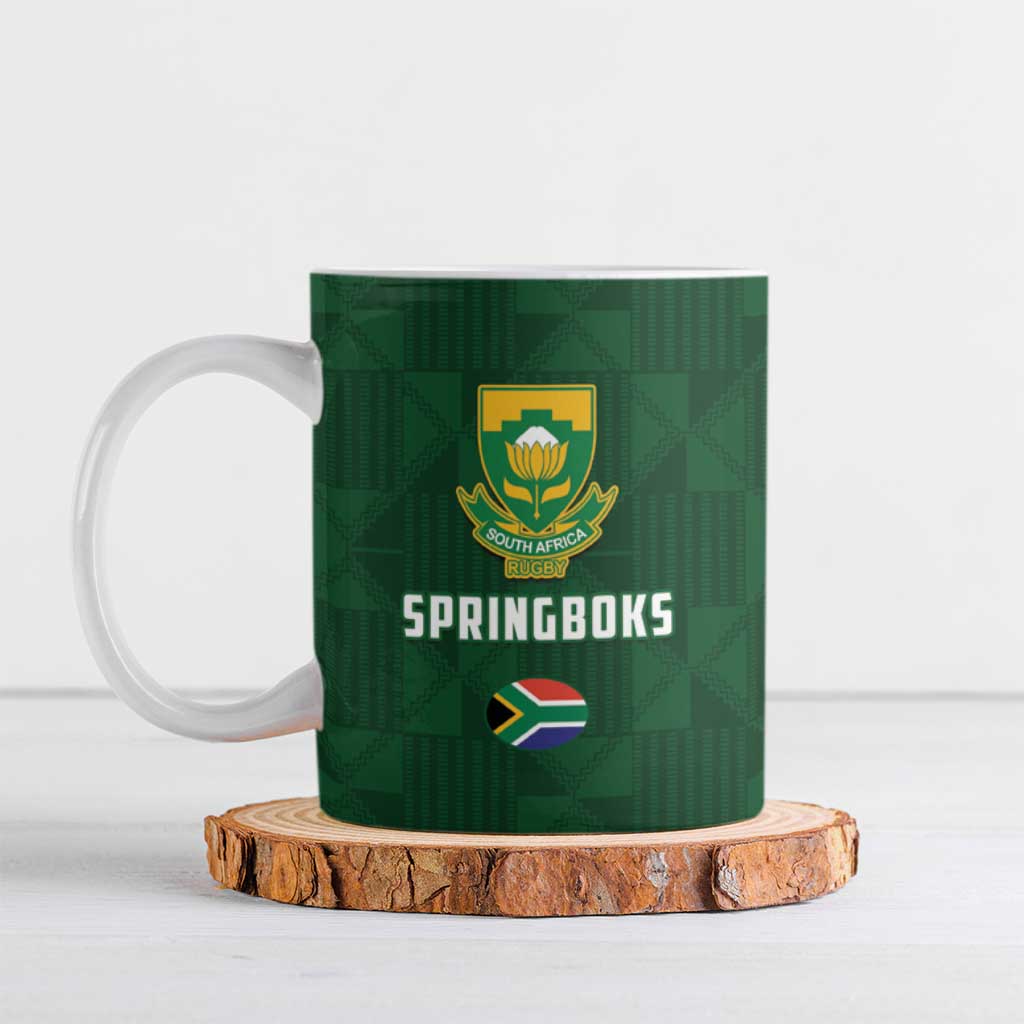 Springbok Rugby Mug South Africa Australia Rugby Ceramic Mug Springboks Wallabies Together ...