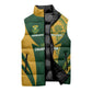 South Africa Australia Rugby Custom Sleeveless Puffer Jacket Springboks Wallabies Together