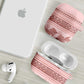 Pastel Pink Samoa Siapo Teuila Flowers AirPods Case