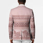 Pastel Pink Samoa Siapo Teuila Flowers Blazer