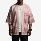 Pastel Pink Samoa Siapo Teuila Flowers Kimono