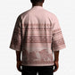 Pastel Pink Samoa Siapo Teuila Flowers Kimono