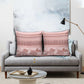 Pastel Pink Samoa Siapo Teuila Flowers Pillow Cover
