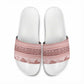 Pastel Pink Samoa Siapo Teuila Flowers Slide Sandals