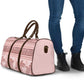 Pastel Pink Samoa Siapo Teuila Flowers Travel Bag