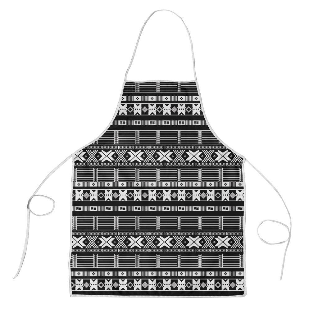 Pano De Terra Motifs Cabo Verde Apron Black Color