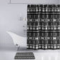 Pano De Terra Motifs Cabo Verde Bathroom Set Black Color