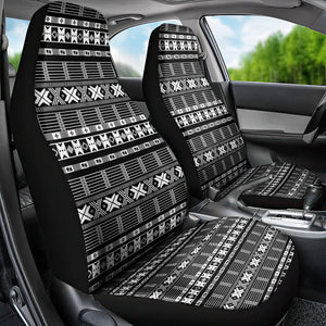 Pano De Terra Motifs Cabo Verde Car Seat Cover Black Color
