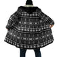 Pano De Terra Motifs Cabo Verde Cloak Black Color
