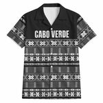 Pano De Terra Motifs Cabo Verde Hawaiian Shirt Black Color