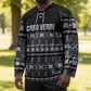 Pano De Terra Motifs Cabo Verde Hockey Jersey Black Color