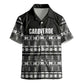 Pano De Terra Motifs Cabo Verde Kid Hawaiian Shirt Black Color